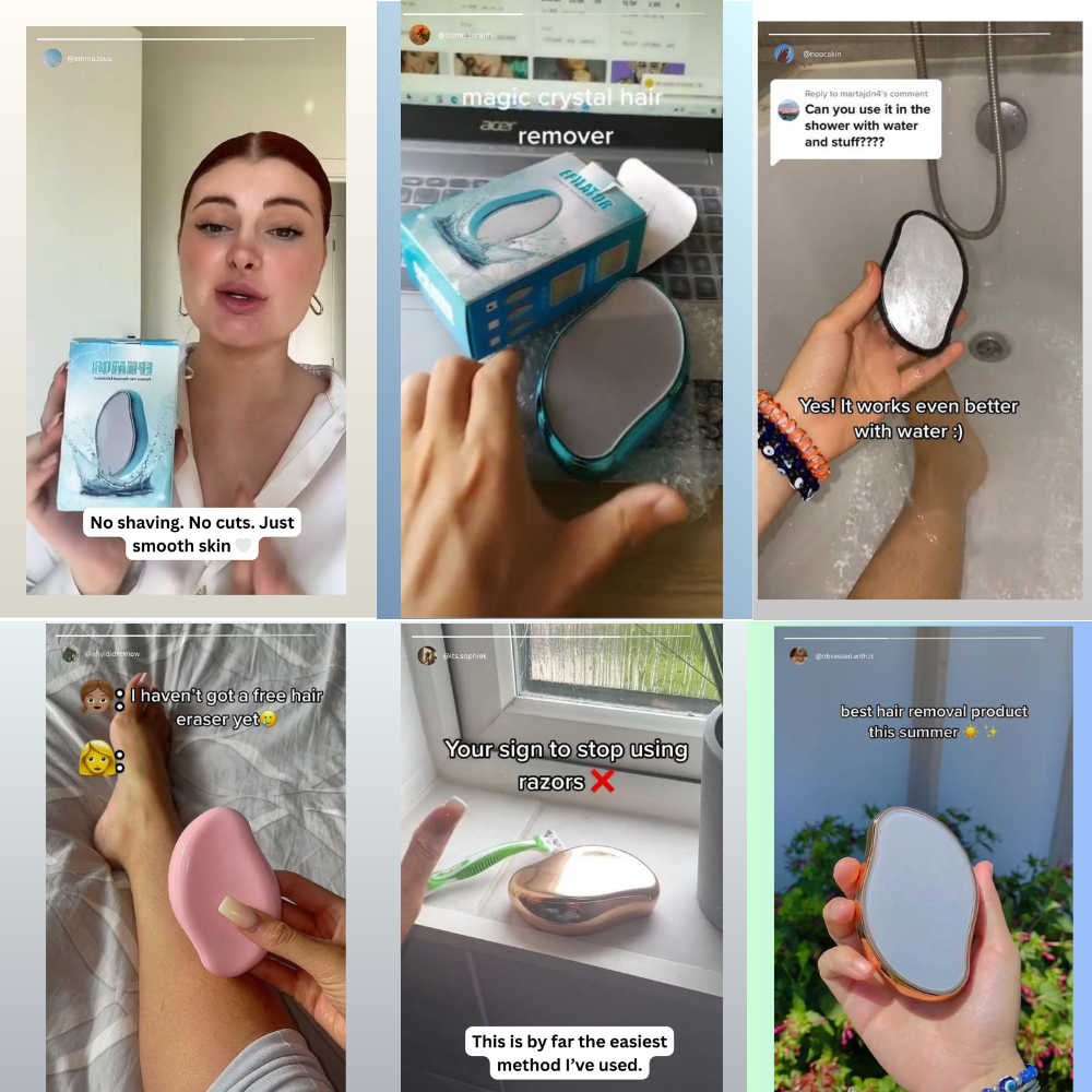 Crystal Hair Eraser Epilator